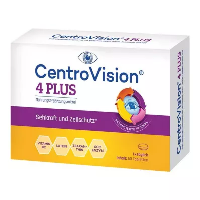 CENTROVISION 4 PLUS tabletės, 60 vnt