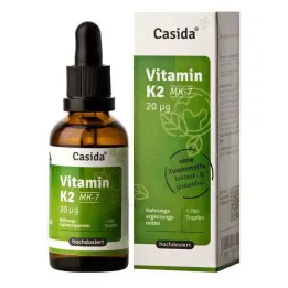 Vitamino K2 lašai MK7 vegan, 50 ml