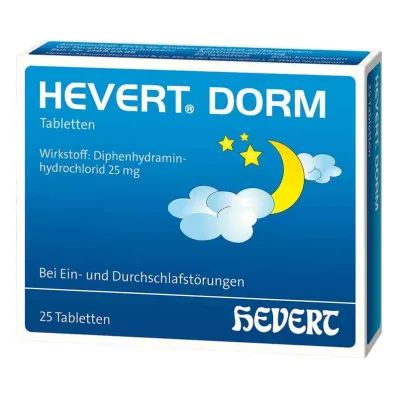 Hevert Dorm tabletės (25 vnt.)
