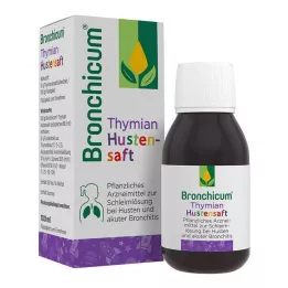 BRONCHICUM Čiobrelių sirupas nuo kosulio, 100 ml