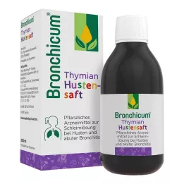 BRONCHICUM Čiobrelių sirupas nuo kosulio, 200 ml