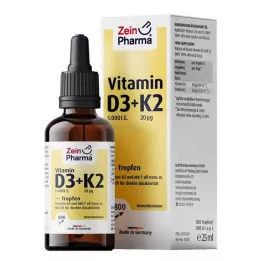 VITAMIN D3+K2 MK-7 lašai gerti, didelė dozė, 25 ml