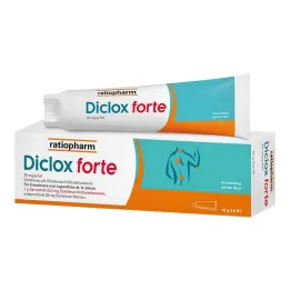 Diclox forte - skausmo gelis 2%, su diklofenaku, 50 g