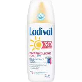 LADIVAL jautriai odai Plus LSF 30 Purškiklis, 150 ml