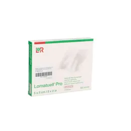 Lomatuell Pro 5x5 cm sterilus, 10 vnt