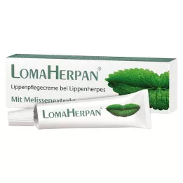 LOMAHERPAN Lūpų priežiūros kremas su melisos ekstraktu, 5 ml