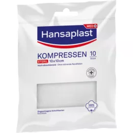 HANSAPLAST Kompresai sterilūs 10x10 cm, 5X2 vnt