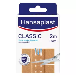 HANSAPLAST Klasikinis tinkas 6 cmx2 m, 1 vnt
