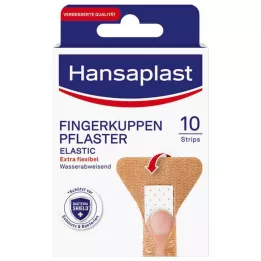 HANSAPLAST Elastinės pirštų galiukų tinko juostelės, 10 vnt