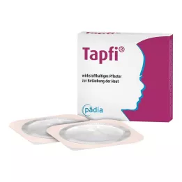 TAPFI 25 mg/25 mg vaistinis pleistras, 2 vnt