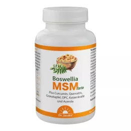 BOSWELLIA MSM forte Dr.Jacobs tabletės, 90 vnt