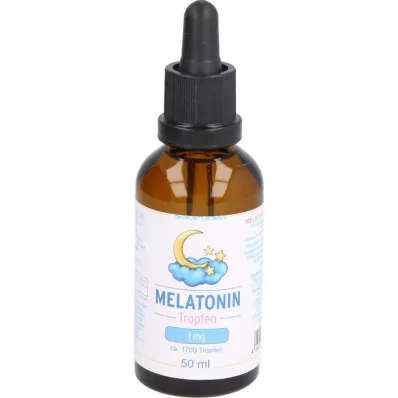 MELATONIN 1 mg/6 lašai, 50 ml MELATONIN 1 mg/6 lašai, 50 ml