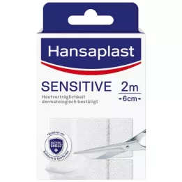 HANSAPLAST Hipoalerginis jautrus tinkas 6 cm x 2 m, 1 vnt