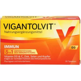 VIGANTOLVIT Immun plėvele dengtos tabletės, 30 vnt