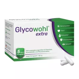 GLYCOWOHL papildomos kapsulės, 90 vnt