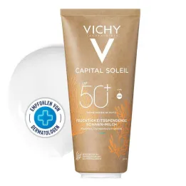Vichy Capital Soleil drėkinamasis saulės pienelis LSF 50+, 200 ml