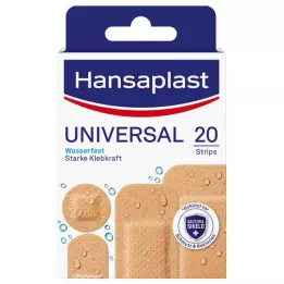 HANSAPLAST Universalios tinko juostelės, atsparios vandeniui, 20 vnt