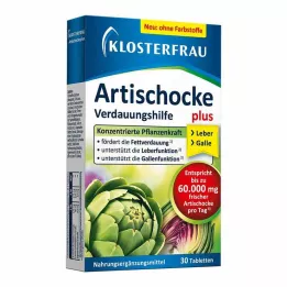 KLOSTERFRAU Artichoke plus tabletės, 30 vnt