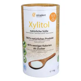 Miradent Xylitol cukraus pakaitalo milteliai, 1000 g