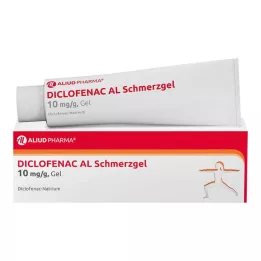 DICLOFENAC AL Skausmo gelis 10 mg/g, 150 g