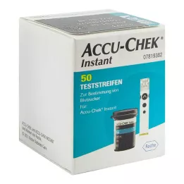 ACCU-CHEK Momentinės testo juostelės, 1X50 vnt