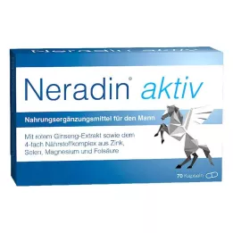 NERADIN Aktyviosios kapsulės, 70 vnt