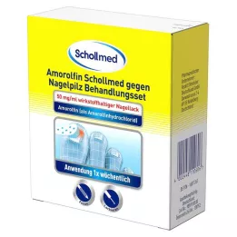 AMOROLFIN Schollmed nuo nagų grybelio gydymo rinkinys, 2,5 ml