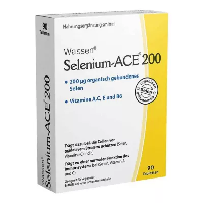 SELENIUM ACE 200 tablečių, 90 vnt