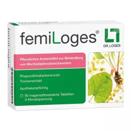 FEMILOGES skrandyje neirios tabletės, 90 vnt