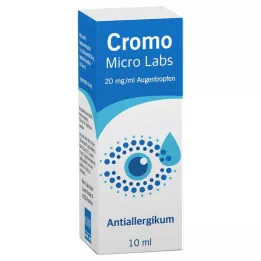 CROMO MICRO Labs 20 mg/ml akių lašai, 10 ml
