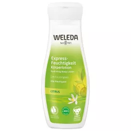 WELEDA Citrus Express Moisture kūno losjonas, 200 ml