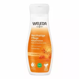 WELEDA Kūno losjonas, kuriame gausu šaltalankių, 200 ml