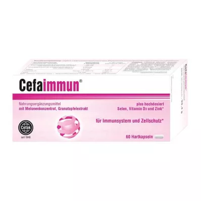 CEFAIMMUN Kietos kapsulės, 60 vnt CEFAIMMUN Kietos kapsulės, 60 vnt