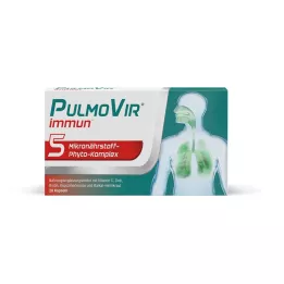 PULMOVIR imuninės kapsulės, 28 vnt