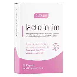 LACTO INTIM geriamasis probiotikas nuo vaginozės, 20 vnt