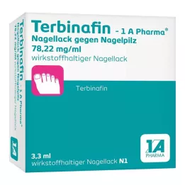 TERBINAFIN-1A Pharma Nagell.g.Nagų grybelis 78,22mg/ml, 3,3 ml