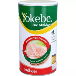 YOKEBE Braškių NF2 milteliai be laktozės, 500 g