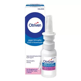 OTRIVEN nuo peršalimo 0,025% nosies lašai, 10 ml