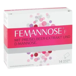 Femannose F granulių paketėliai, 14 vnt