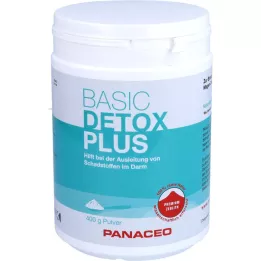 PANACEO „Basic Detox Plus“ milteliai, 400 g
