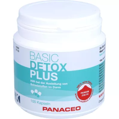 PANACEO Basic Detox Plus kapsulės, 100 vnt
