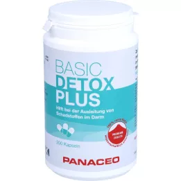 PANACEO Basic Detox Plus kapsulės, 200 vnt