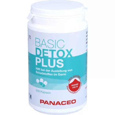 PANACEO Basic Detox Plus kapsulės, 200 vnt
