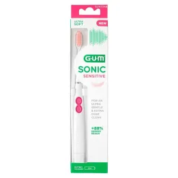 GUM Sonic Sensitive sonic dantų šepetėlis, 1 vnt