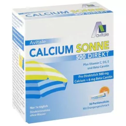CALCIUM SONNE 500 Direct Portion Sticks, 30 vnt