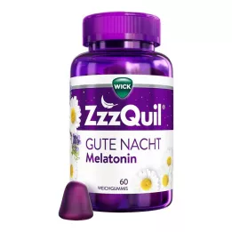 WICK ZzzQuil Good Night Soft Gummies, 60 vnt