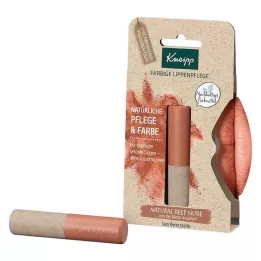 KNEIPP dažytos lūpų priežiūros priemonės natural deep nude, 3,5 g