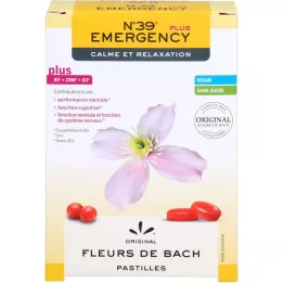 BACHBLÜTEN Nr.39 Emergency plus pastilės, 48 g