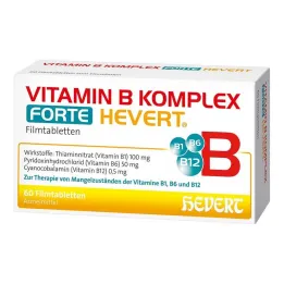 Vitamino B kompleksas forte Hevert tabletės, 60 vnt