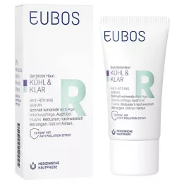 EUBOS KÜHL & KLAR Serumas nuo paraudimo, 30 ml